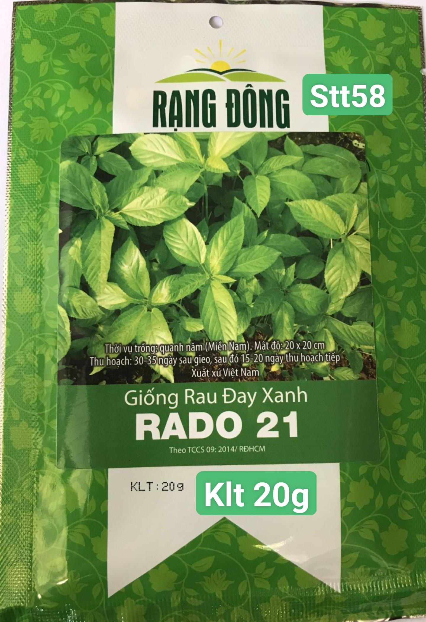 Rau Đay Xanh STT58