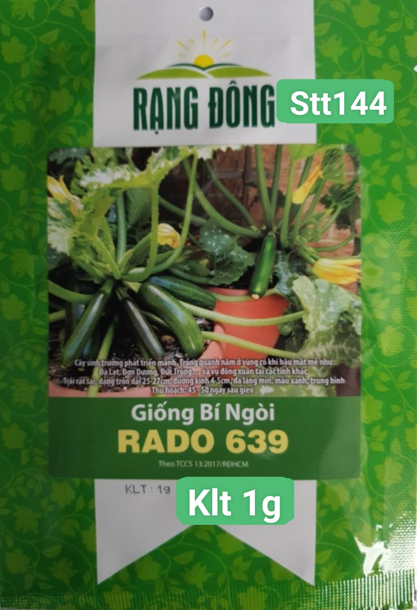 Bí Ngòi xanh STT144