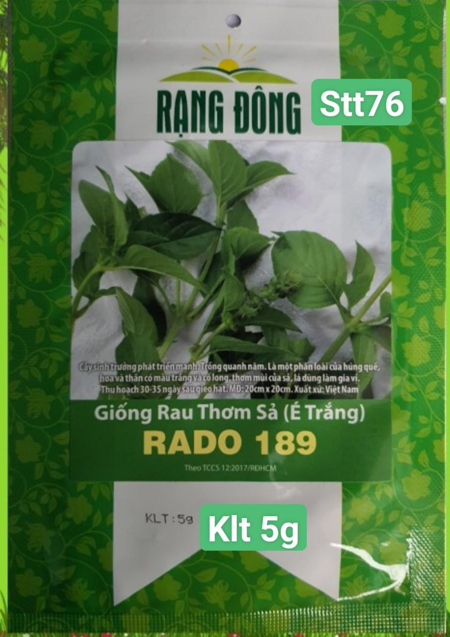 Rau Thơm É Trắng STT076